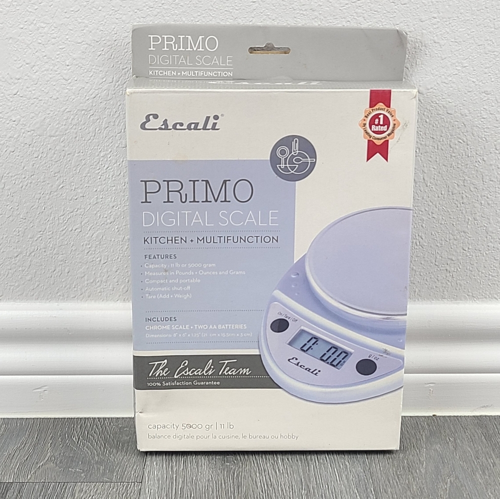 Escali Primo Digital Kitchen Scale